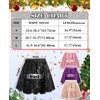 MYSSUCI Women's Glitter Skirt, black