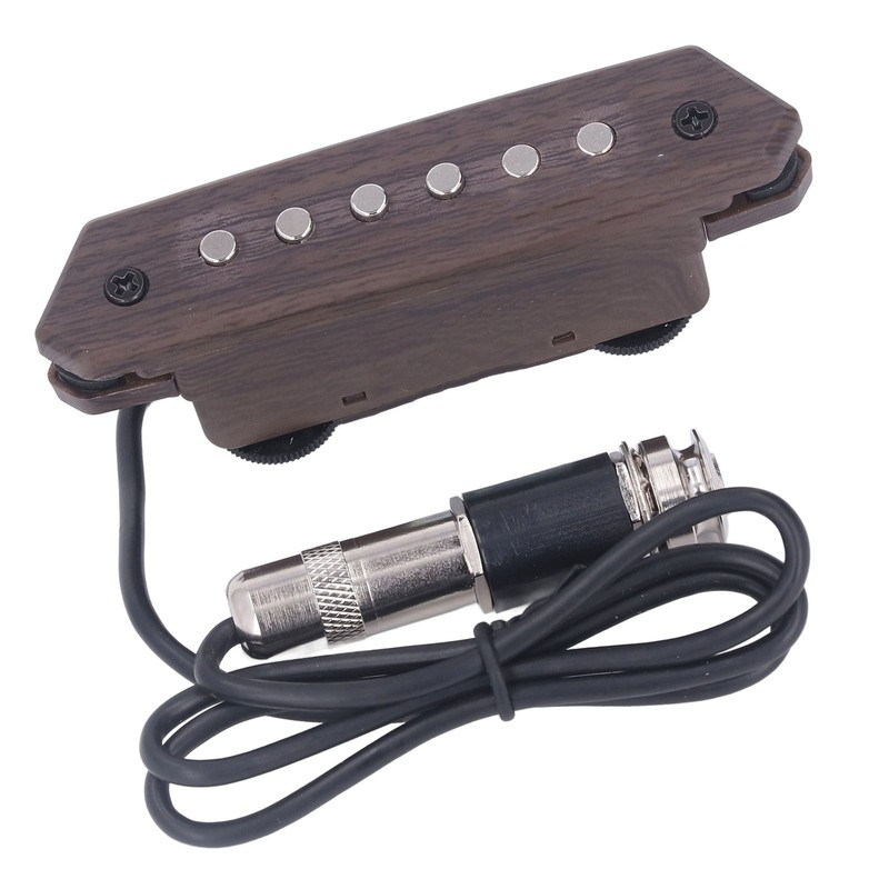 Soundhole Pickup Acoustic Folk Guitar Amplifier Punch Free Replacement Parts