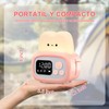 Reloj Despertador Digital para niños con Luz de Noche,Lámpara de