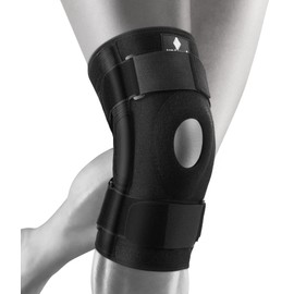 NEENCA Knee Supporter, Hinged, Knee Fixed, Support, For Muscle Training, Running, Golf, Climbing, Sports, Compression, Daily Life, Left and Right, Adjustable, Large Size, XL