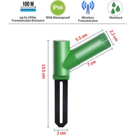 PanTech Soil Moisture Sensor only Design for PanTech Weather Station-Soil Moisture Sensor Soil Humidity Tester - Accessory Only, Can Not Be Used Alone