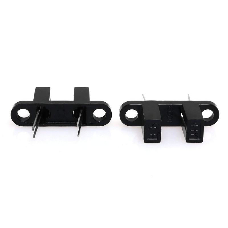 E-outstanding 5PCS 15/64 inches HY860F Optical Sensor Switch, Black, Plastic