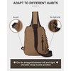 Messenger Bag for Men Small Sling Crossbody Backpack for Men