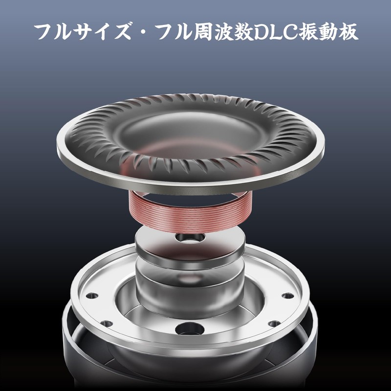 Linsoul TINHIFI C1 Dynamic High-End Earbuds, 10mm with DLC Dynamic