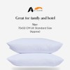A ATH COLLECTION Pair of 800 Thread Count 100% Pure