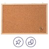 FRANKEN Cork Memo Board, 80 x 60 cm, Pinable with