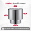 GASLAND 3.54'' Rain Cap for Tankless Water Heater BS158 BE158,