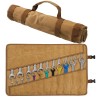Kamiditer Wrench Roll Up Organizer Pouch - Heavy Duty 16oz
