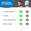 Chin Strap for Sleeping by AVEELA | CPAP Chin Strap