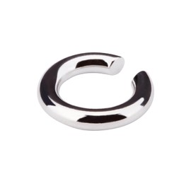 LOKUMI lmec-18 Ear Cuffs, Made in Japan, Hypoallergenic, 3 Colors, Silver, Gold, Pink Gold, Women's, Gold Plated, Men's, Simple, Chunky Plain, Hoop, Popular, Gift, Present, Brass, No Gemstone