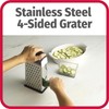 GoodCook Touch 4-sided Box Grater, Stainless Steel Blades with Collection