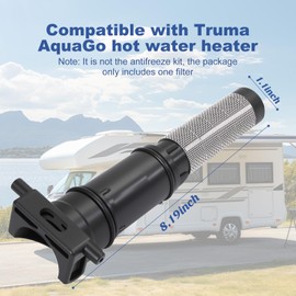 Electric RV Antifreeze Compatible with Truma AquaGo Replacement Filter, Compatible with Truma AquaGo Hot Water Systems, Tool-Free Installation (Olny Filter)