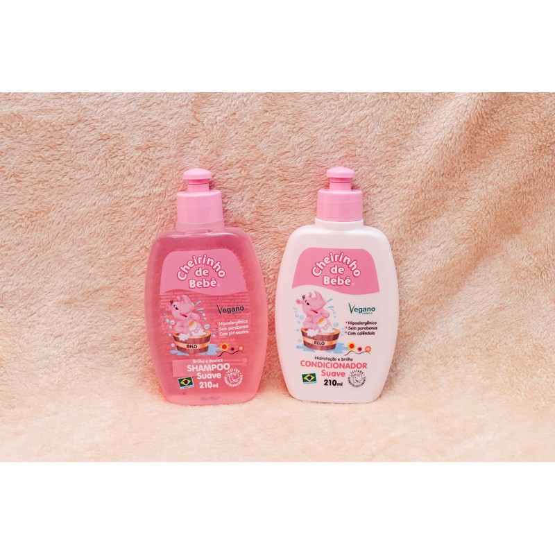 Cheirinho de Bebe CONDICIONADOR SUAVE 210ml Sheilinho Baby Conditioner Rinse
