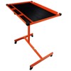 Aain A052 Mechanics Rolling Work Table, Adjustable Mobile Tray Table