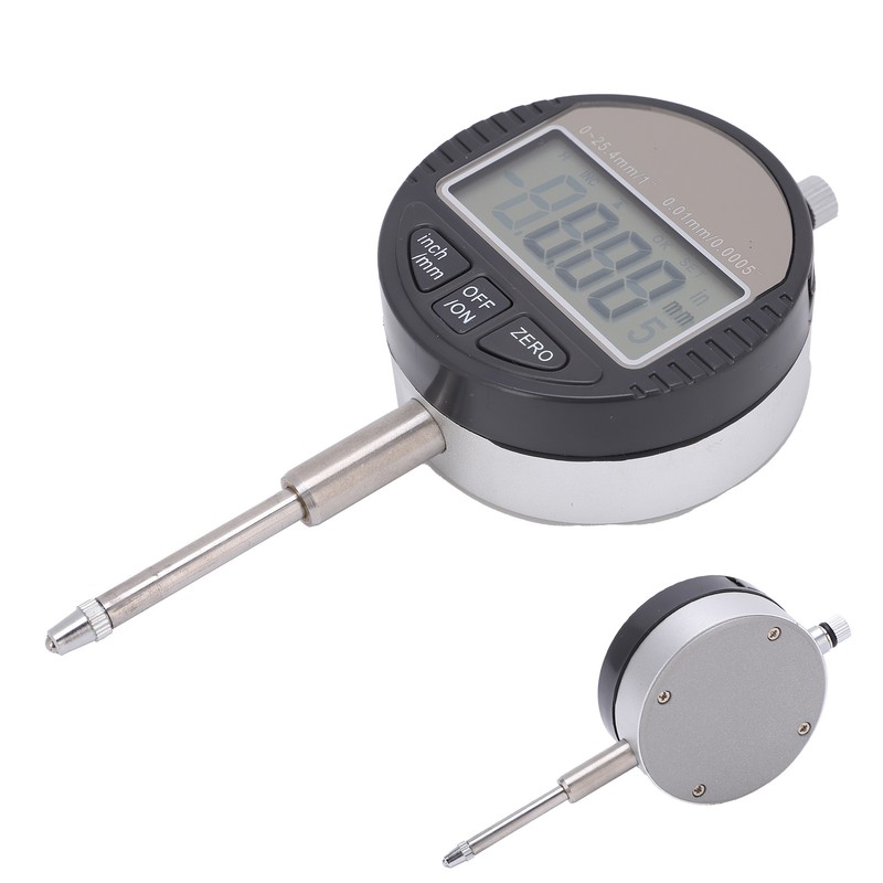 Electronic Digital Dial Indicator Gauge Inch/Metric Conversion Measuring Tool 0.01mm