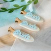 6 PCS Bride Hair Clips – No Crease Beauty Barrette