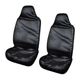 UHANBUT Car Seat Cover Protector, Waterproof Sweatproof Stain Resistant Car Front Seat Cover for Gym, Workout, Swimming & Hiking, Universal Washable Auto Towel Covers for Cars SUVs Trucks (2PCS)