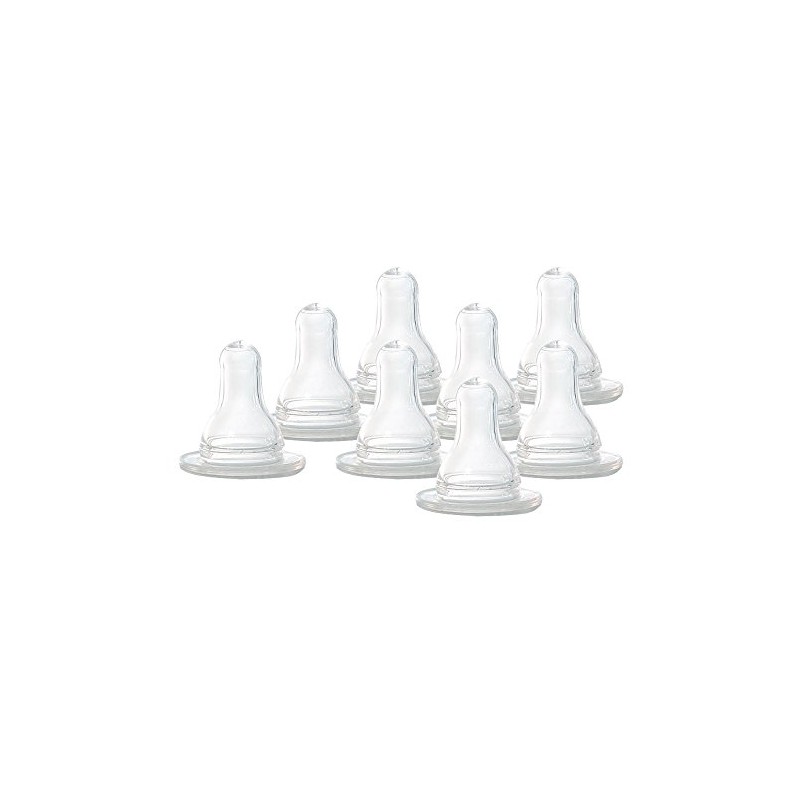 Evenflo Classic Pezones de flujo lento, 0-3 meses, 4 ea
