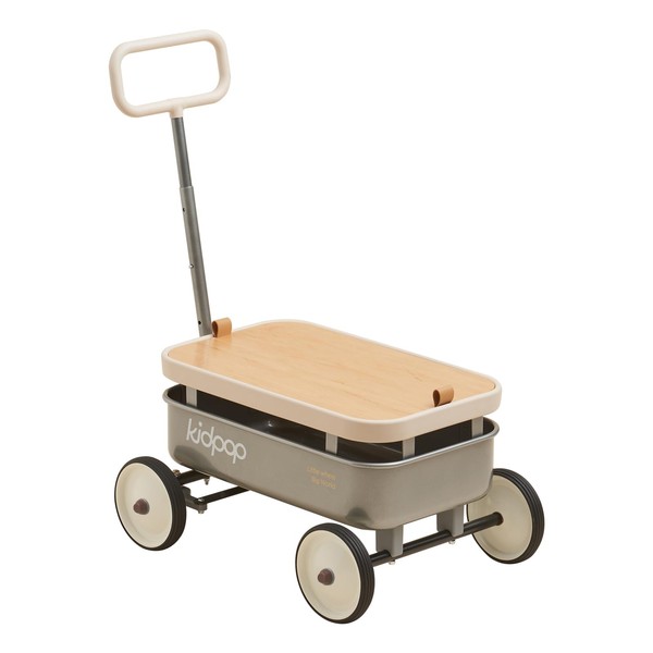 kidpop PULA-Wild 3-in-1 Kids' Pull-Along Wagon Toddlers Push Walker for