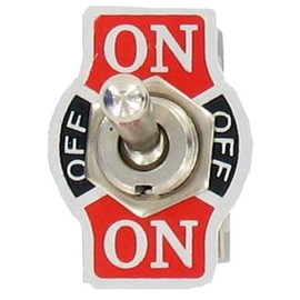 Etopars 3 X Heavy Duty 20A 125V 15A 250V SPDT 3 Terminal Pin ON/Off/ON Rocker Toggle Switch Flick Metal