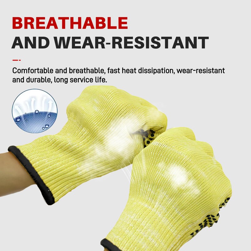 GOL-SIV A4 Cut Resistant Gloves, Safety Working Gloves For Women,Men,Protective