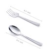 GoGeiLi Stainless Steel Serving Spoon and Serving Fork Set, Include