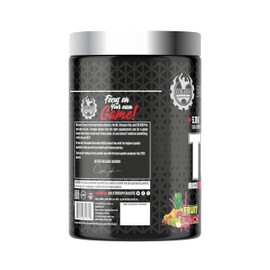 DEXTER JACKSON Black Series Turbo BCAA | Advanced Muscle Recovery Formula for Enhanced Performance | 30 Servings, 390 Gram (Regular, Fruit Punch)