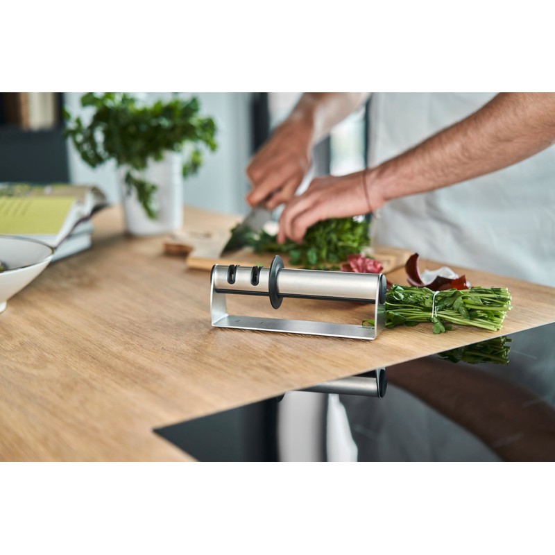 Zwilling, 32601-000-0, TWINSHARP Select, Affilacoltelli in acciaio raffinato, 2 moduli,