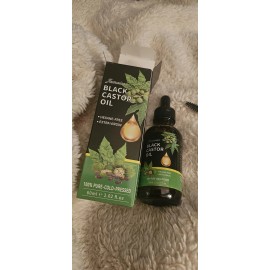 100% Pure Jamaican Black Castor Oil, Organic 100% Pure Cold Pressed