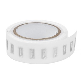 LeadSeals 100 PCS NFC Tags Sticker with NTAG213 Chip Blank NFC Stickers Adhesive Labels RFID Tags Rewritable 137 Bytes Memory Compatible with All NFC-Enabled Smartphones and Devices