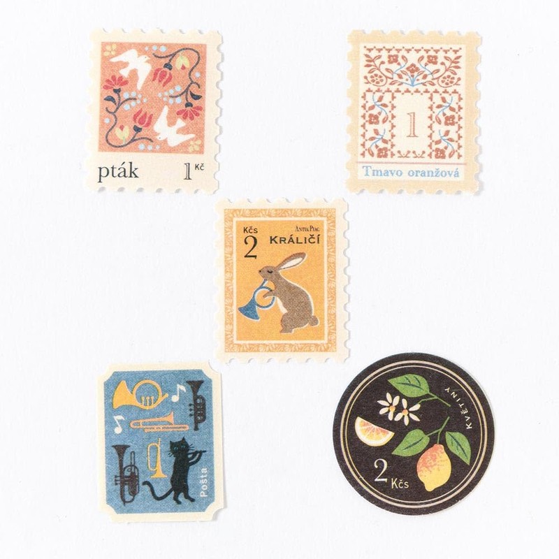 Nuby Flake Stickers Antique Galven | 5 Patterns 20 Sheets