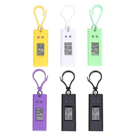 Hemobllo Mens Digital Watches 6pcs Digital Watch Keychain Portable Portable Keychain Watch Hanging Pocket Watch for Children Students (Random Color) Men's Digital Watch, Random Color, 11.3x2.5 cm, Modern