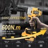 MITOOL KIT Cordless Electric Impact Wrench Gun 1/2'' High Power