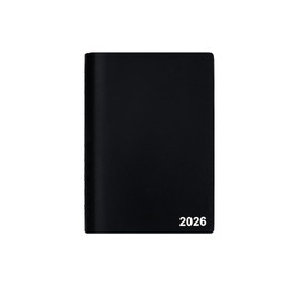 Staples 2026 Year 5" x 8" Daily Appointment Book, Black (ST58452-26)