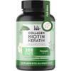 LIFE 360 Collagen Biotin Keratin 200 Cpsulas Biotina, Queratina y