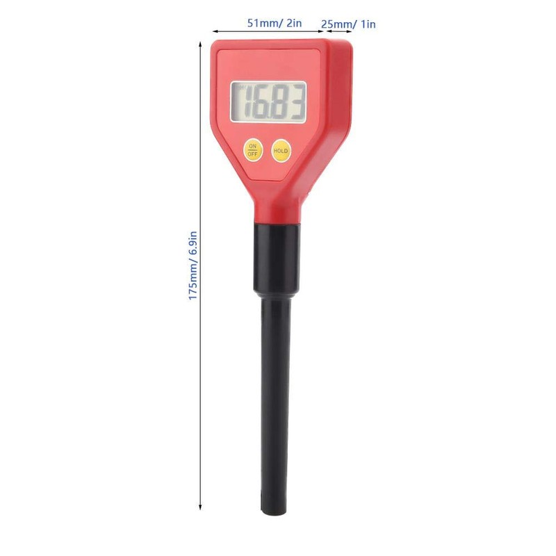 PH Meter, PH-98103 Soil Tester, Digital Soil pH Meter, Portable