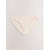 NEXT Pack of 5 High Leg Briefs, Pastel Rose Nude,