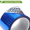 HOPESPANNER Universal 164.04ft x 2.36" Air-Release Adhesive Pinstripe Tape Holographic