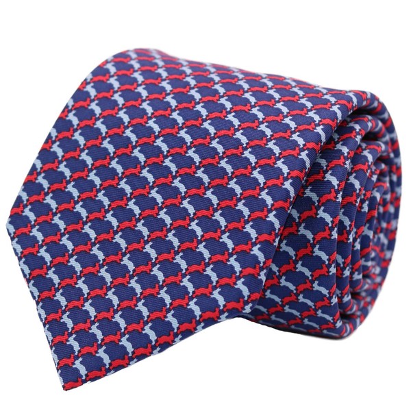 100% Silk Ties for Men Handmade Neckties with Animal Printed