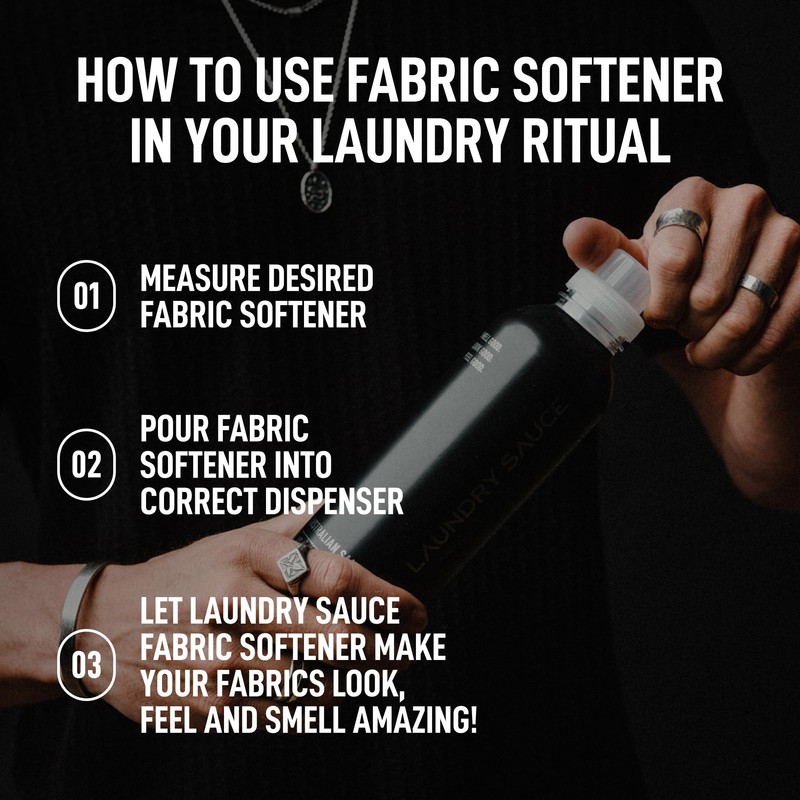 Laundry Sauce - Laundry Fabric Softener (Australian Sandalwood) Luxury Fragrance,