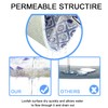 Non-Slip Shower Mats Square, Soft Comfort Textured PVC Loofah Bathroom