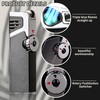 WEQTETJU Portable Flint Lighter, Metal Triple Jet Torch Lighter, Refillable