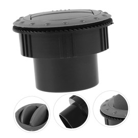jojofuny 4pcs Round Vent Cover for Rvs and Air Outlet Deflector Design for Use Vehicles School and Construction Applications