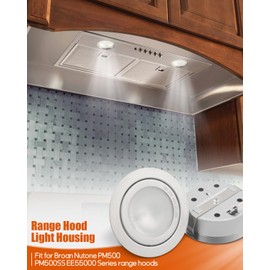 ULXIOM SB02300798 Range Hood Led Light Fit for Broan Nutone PM500 PM500SS EE55000 Series, Lighting Bulb AC12V MAX 20W (2 Pack)