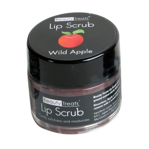 Beauty Treats wild apple lip scrub