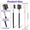 Classicseali 3pcs Eye Lash Brushes Separator, Eyebrow Comb for Women,