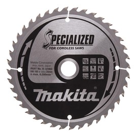 Makita B-32960 Specialized Blade for Cordless Saws 165x20x40T