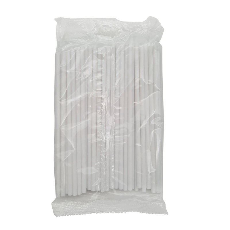 Plastic Lollipop Sticks - 89mm x 4mm Pack of 100