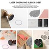 Rubber Stamp Sheet for Engraving Machine, 3Pcs A4 Rubber Stamp