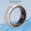 Fitness Smart Ring, Smart Ring Health Tracker with Charging Case,
